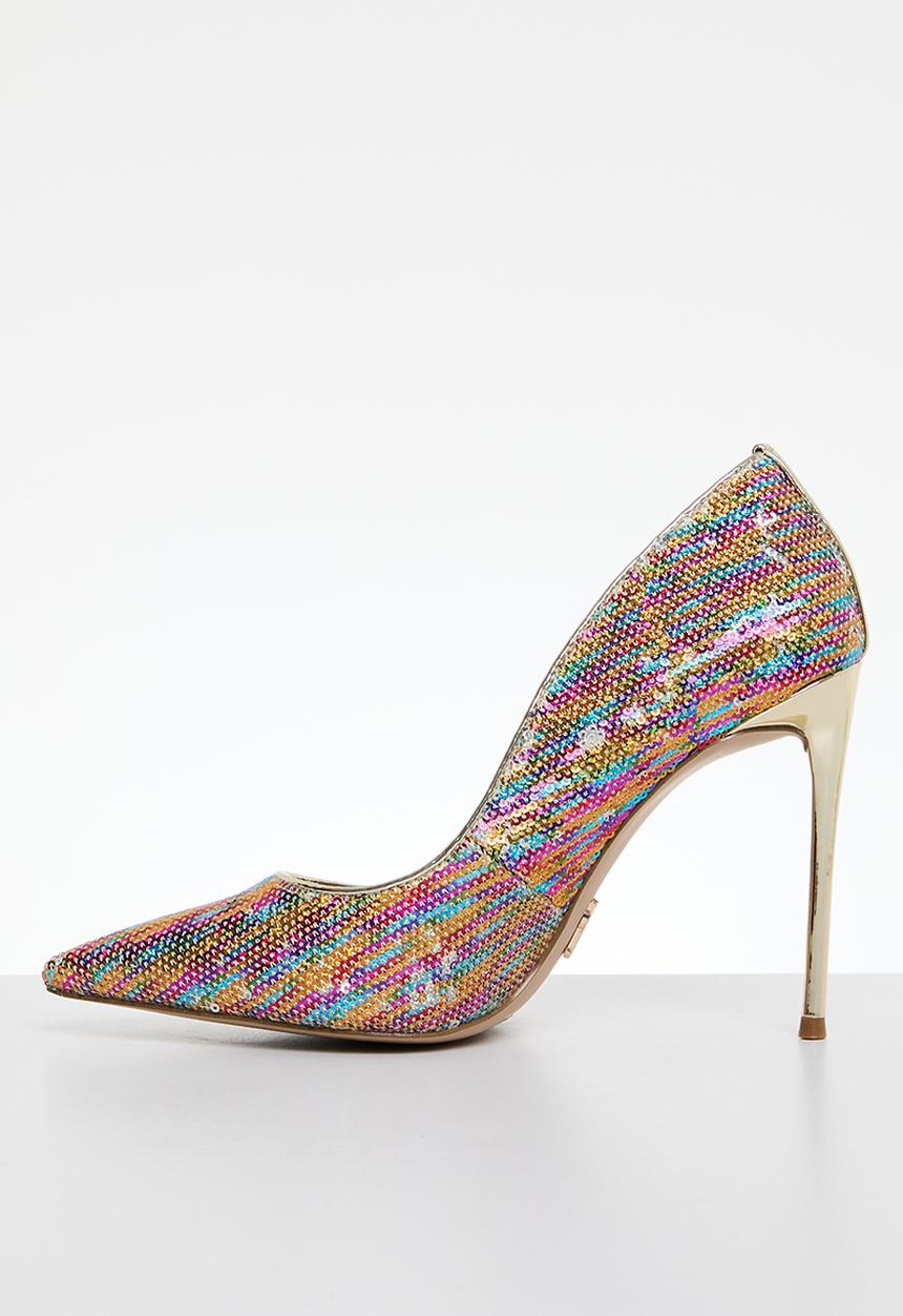 Steve Madden - Vala-sq court heel - multi sequin