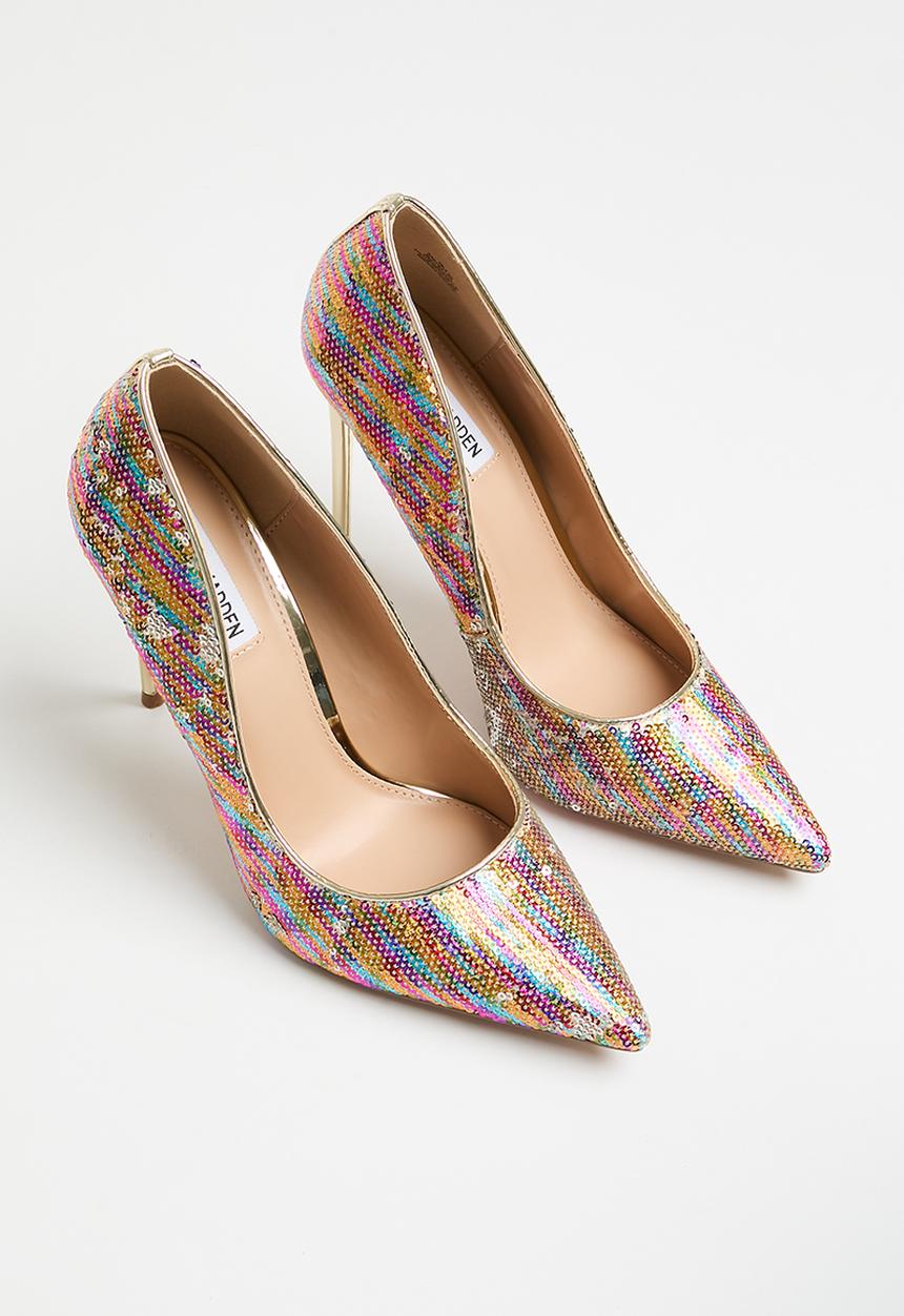 Steve Madden - Vala-sq court heel - multi sequin