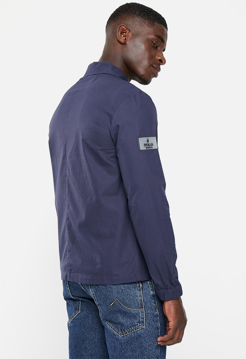 POLO - Mens pjc zip through jacket - navy