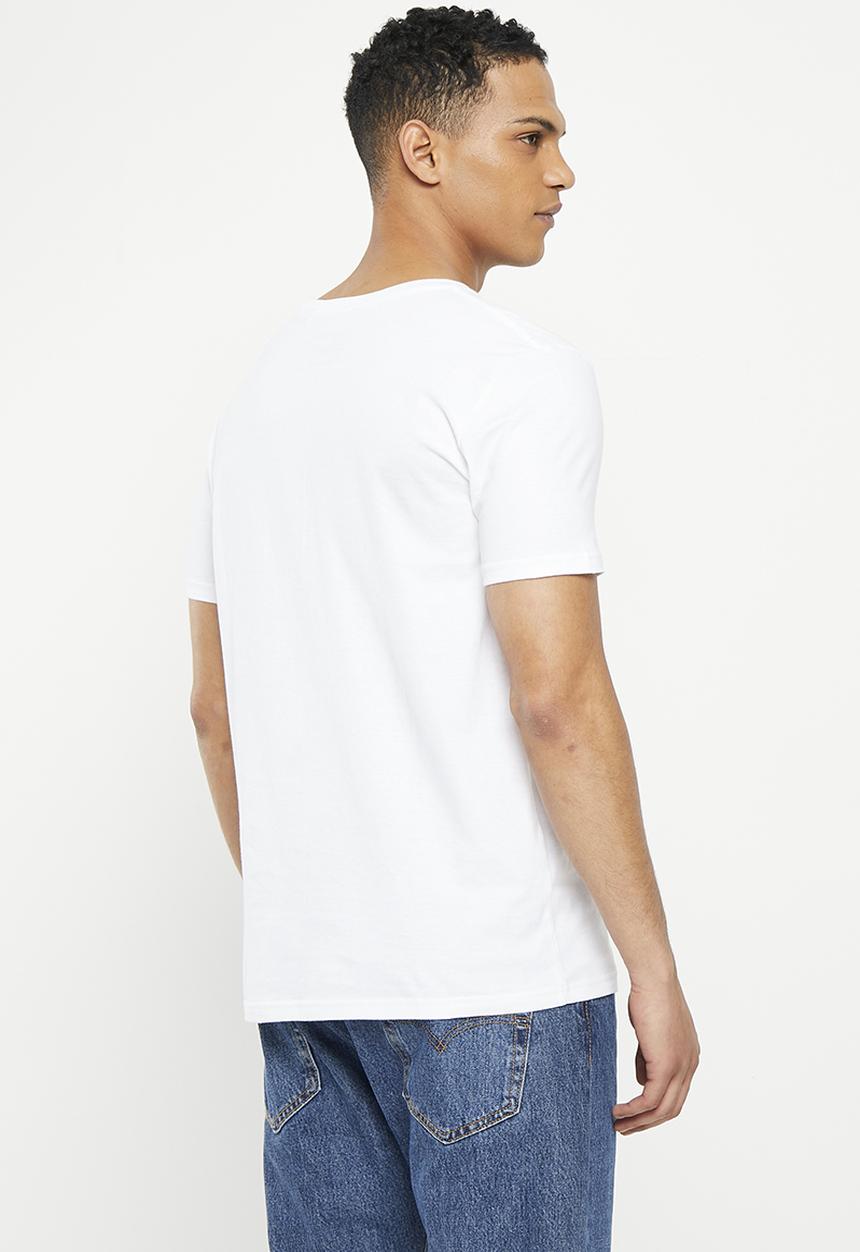 Original Penguin - Flat embroidery tee - white