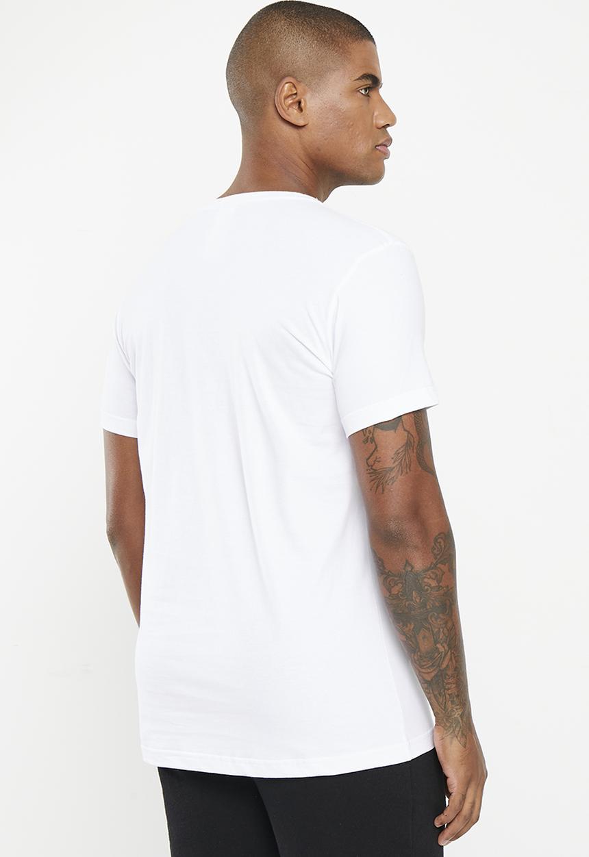 Reebok - Ri left chest logo tee - white