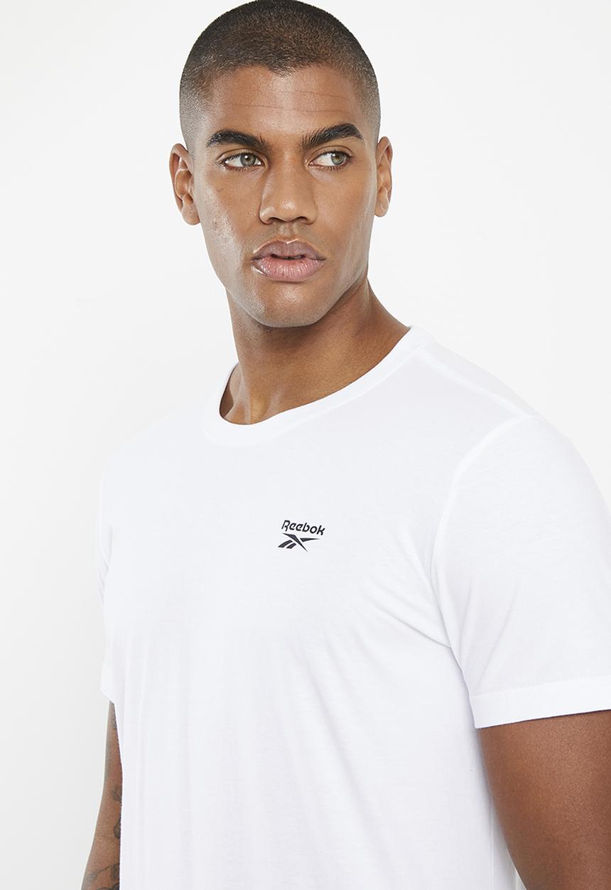Reebok - Ri left chest logo tee - white