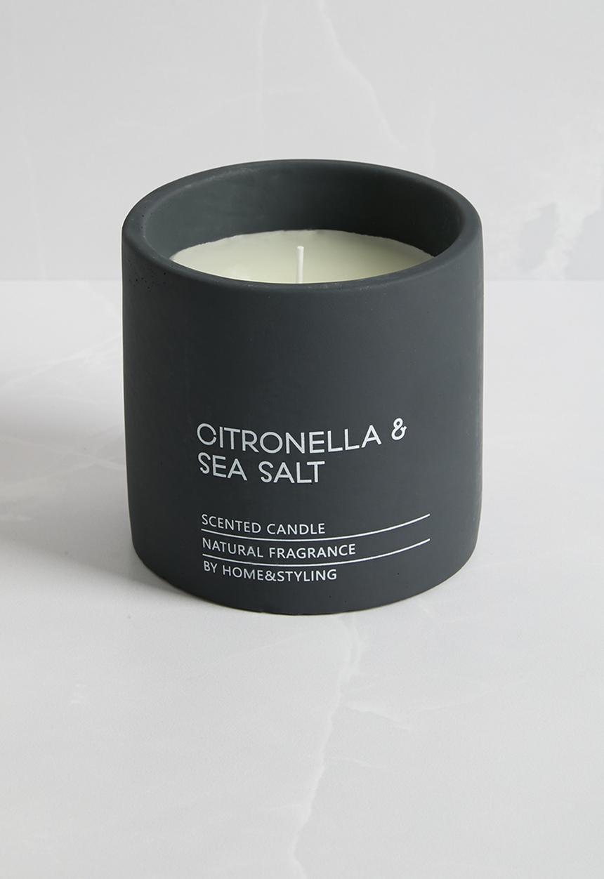 H&S - Citronella candle - black