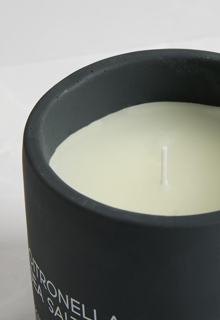 H&S - Citronella candle - black