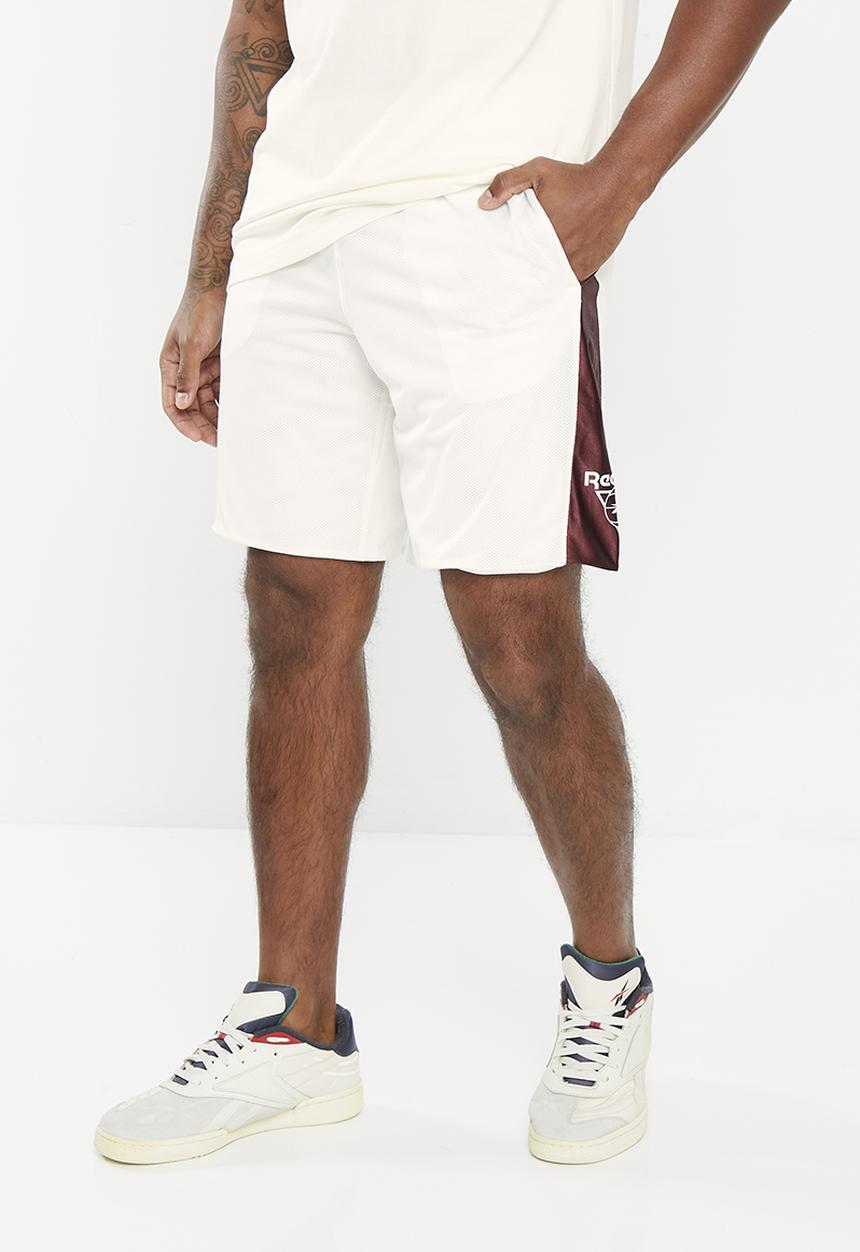 Reebok - Bb seasonal mesh short - white