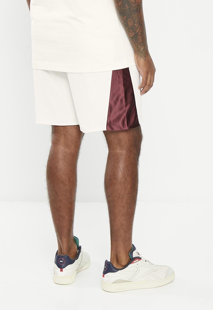 Reebok - Bb seasonal mesh short - white