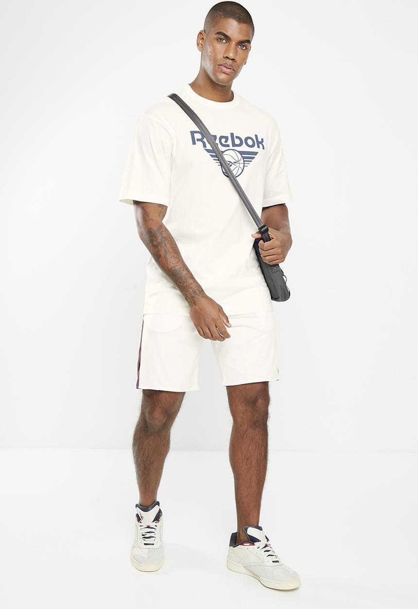 Reebok - Bb seasonal mesh short - white