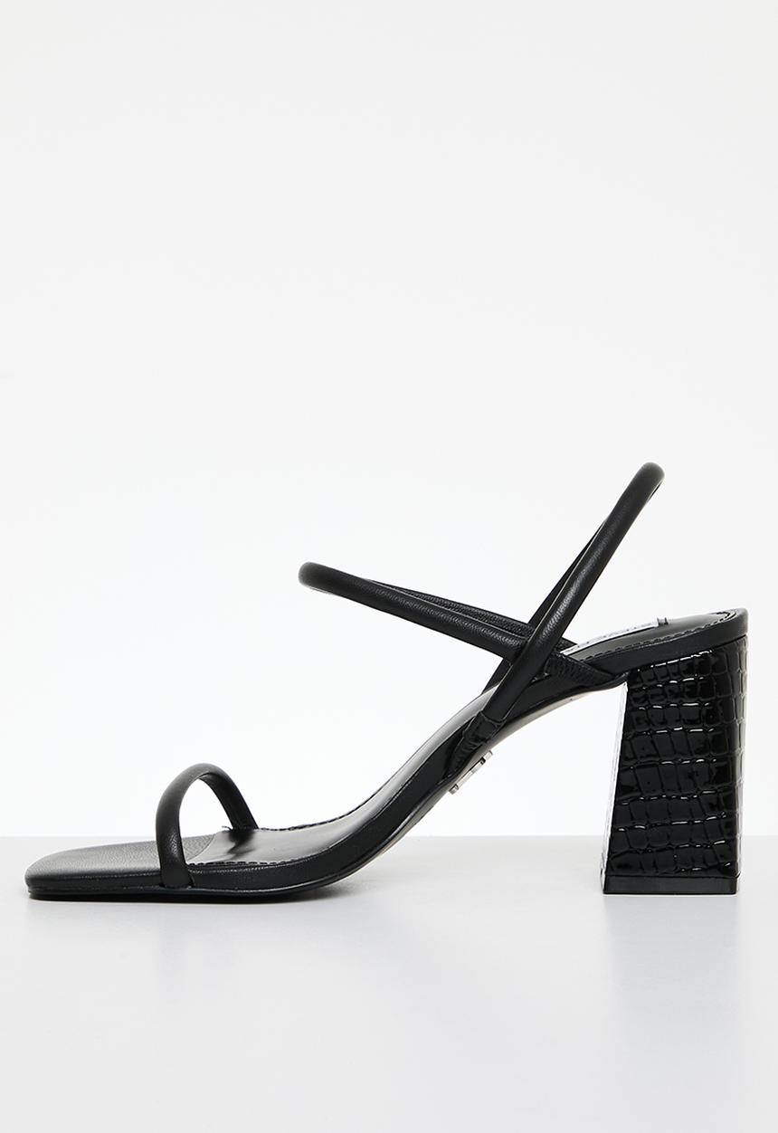 Steve Madden - Kosmo block heel - black leather