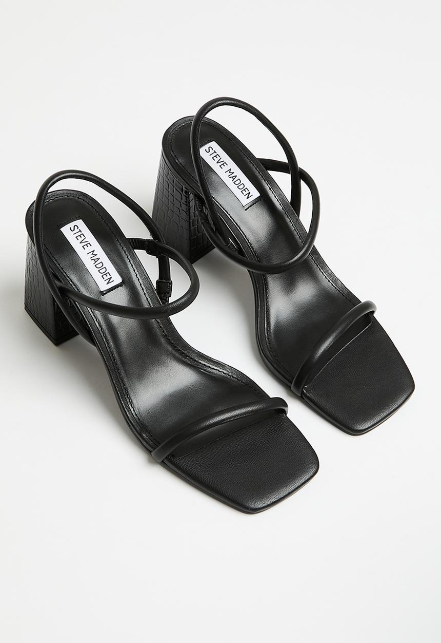 Steve Madden - Kosmo block heel - black leather