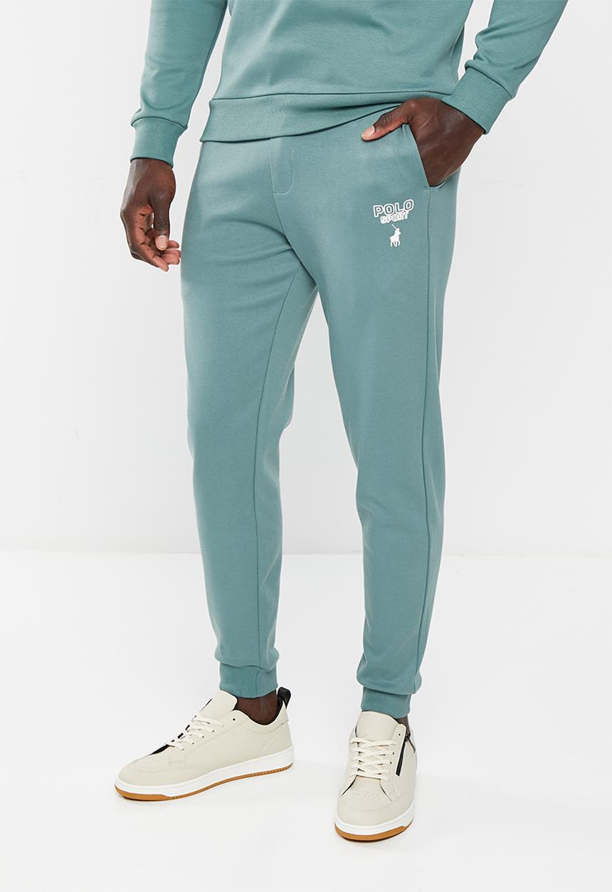 POLO - Men sport cuffed jogger - turquoise