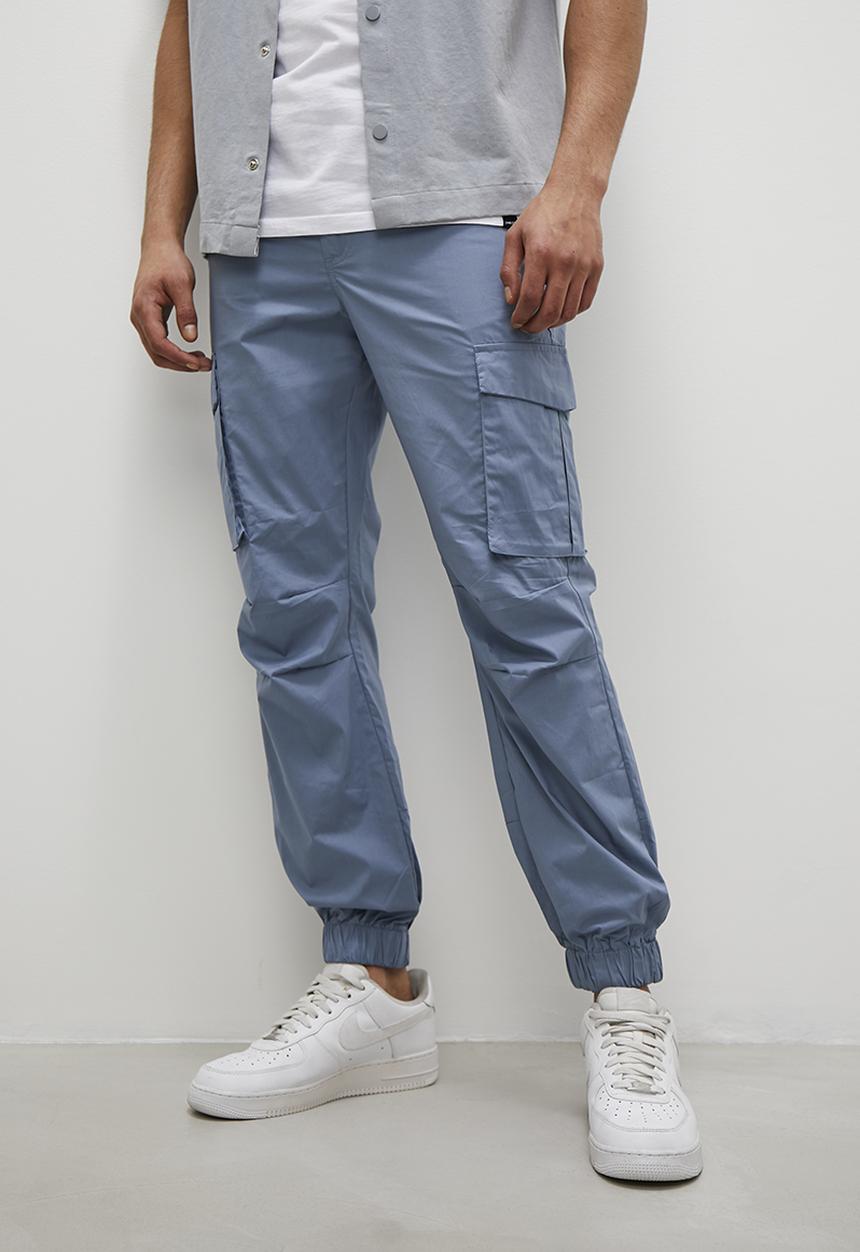 Superbalist - Venice 1 up cargo utility pant - dusty blue