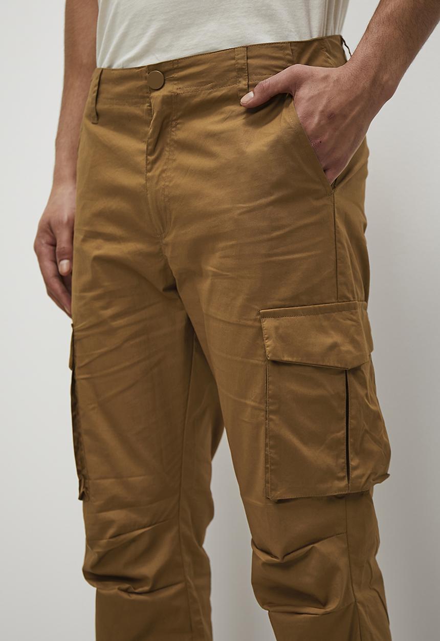 Superbalist - Venice 1 up cargo utility pant - brown