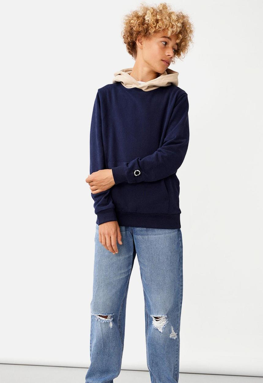 Name It - Nlmtizza dnm des dad pant - medium blue denim