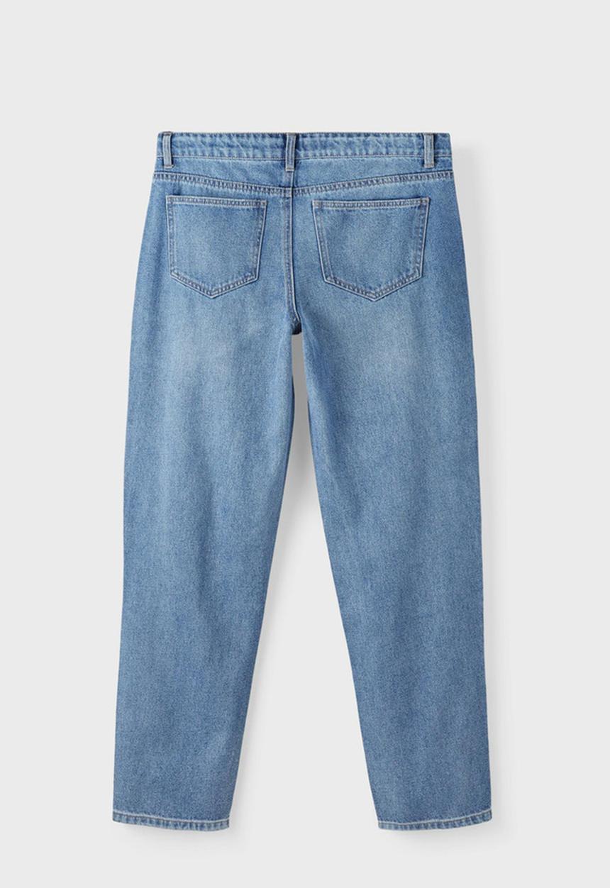 Name It - Nlmtizza dnm des dad pant - medium blue denim