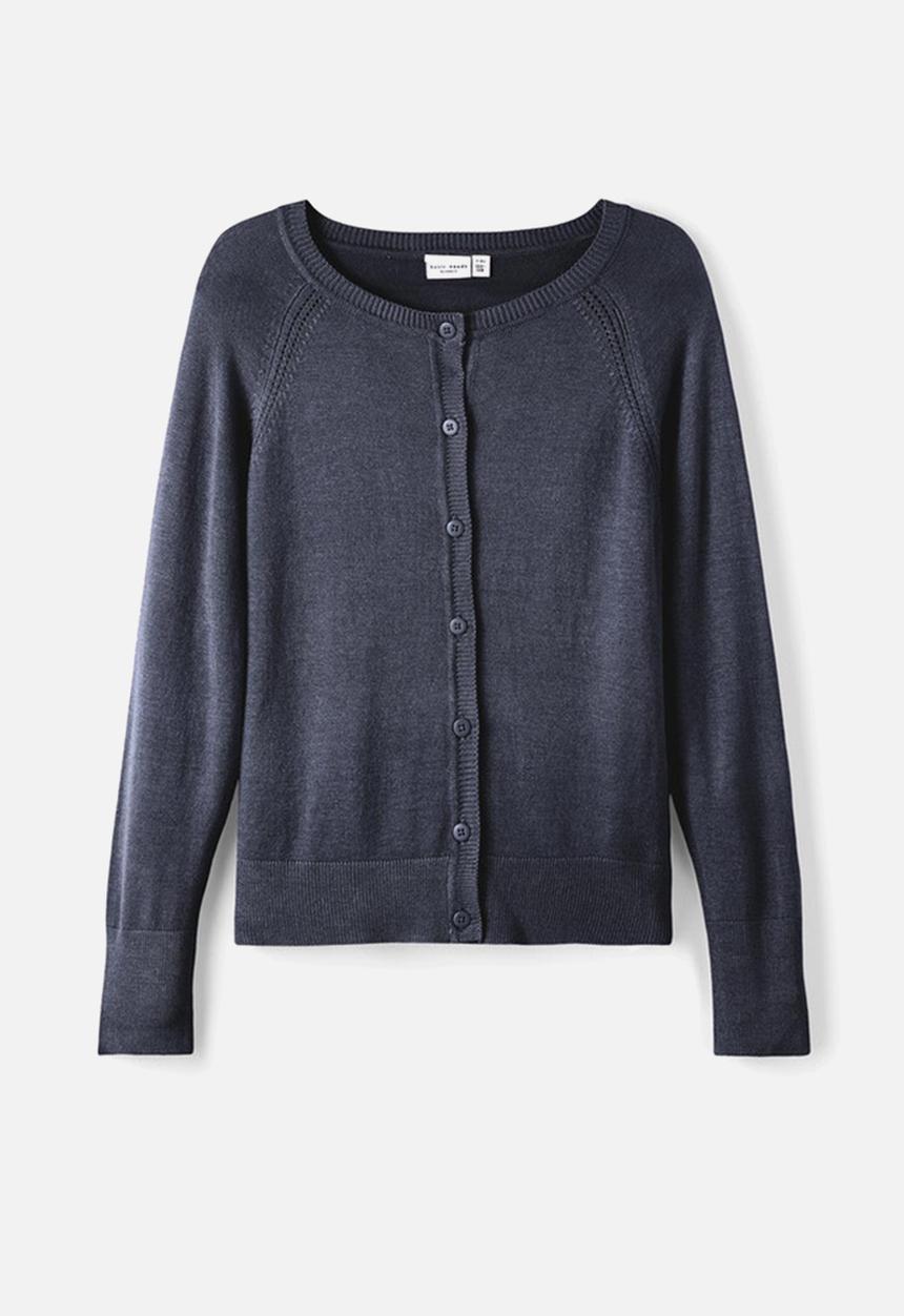 Name It - Nkfvioni ls knit card ll  - dark sapphire