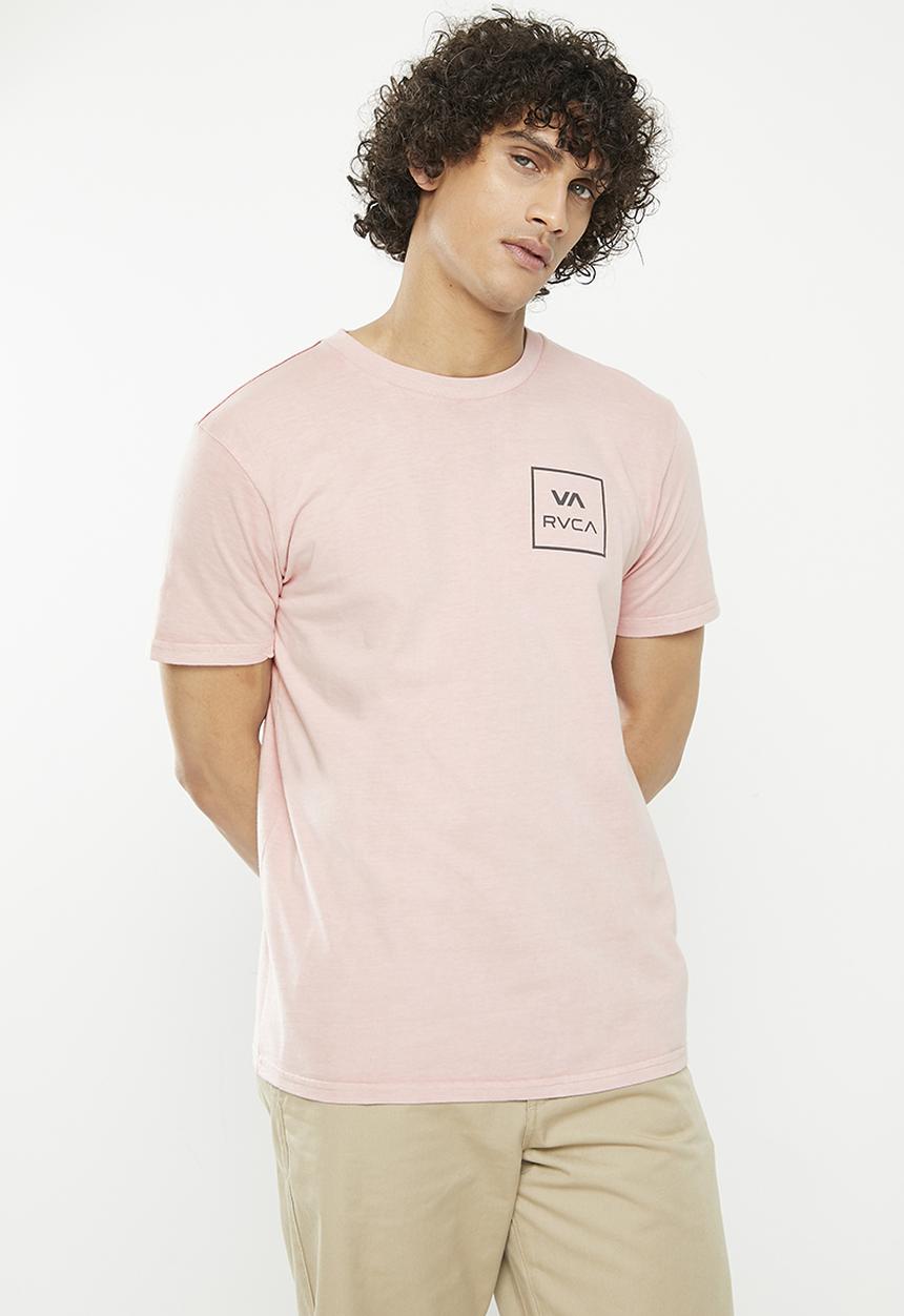 RVCA - Va all the way short sleeve - pale mauve