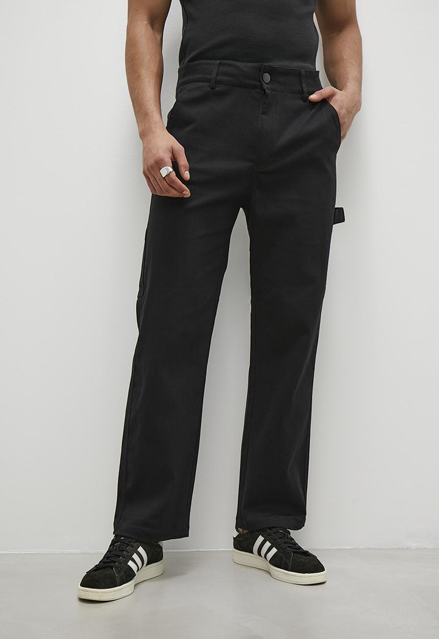 Superbalist - Carpenter loose fit pant - black