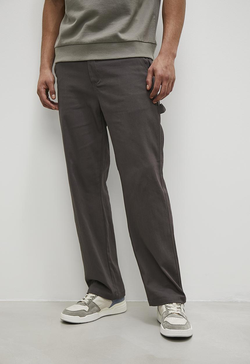 Superbalist - Carpenter loose fit pant - charcoal