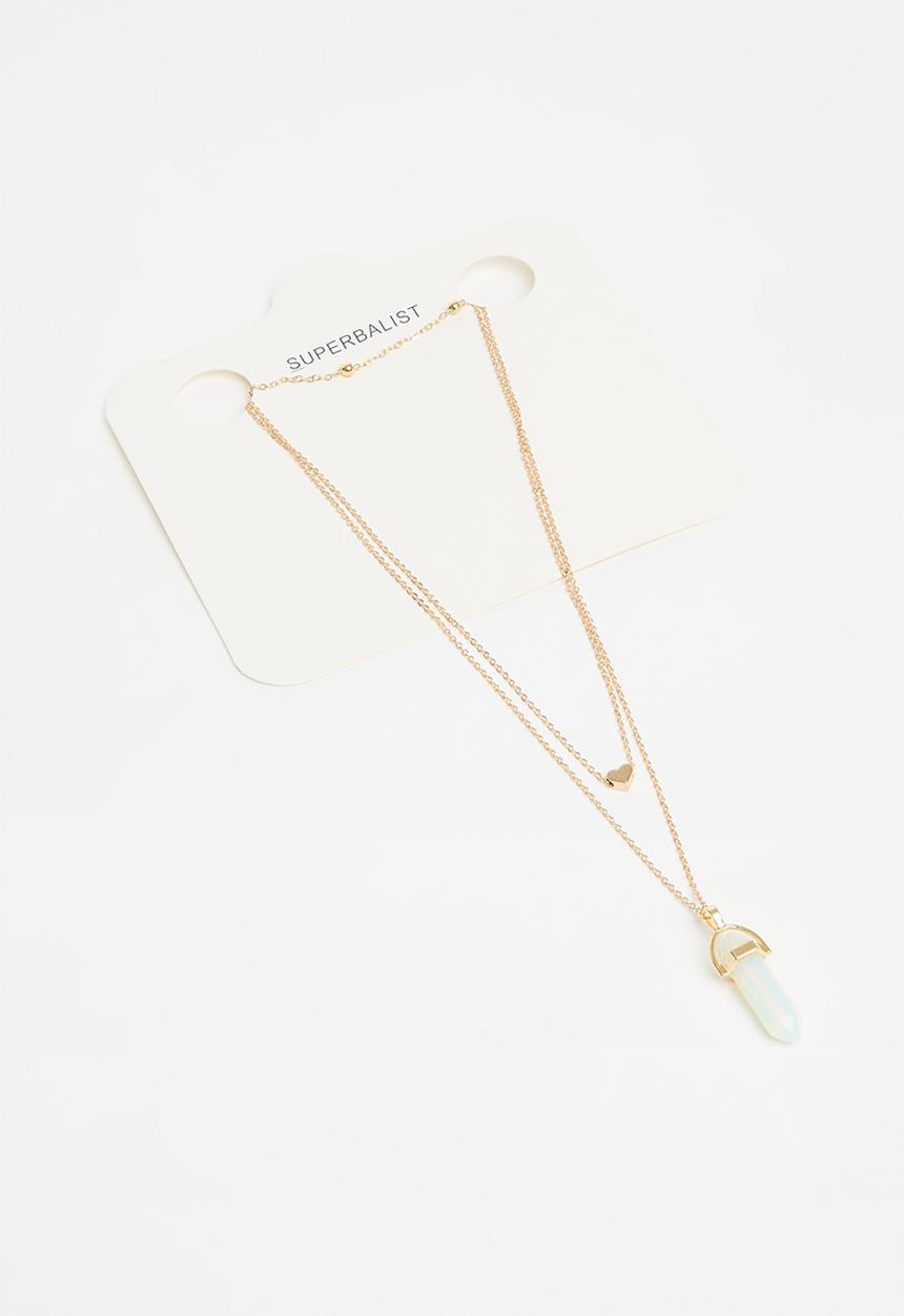 Superbalist - Jessica layered necklace - gold