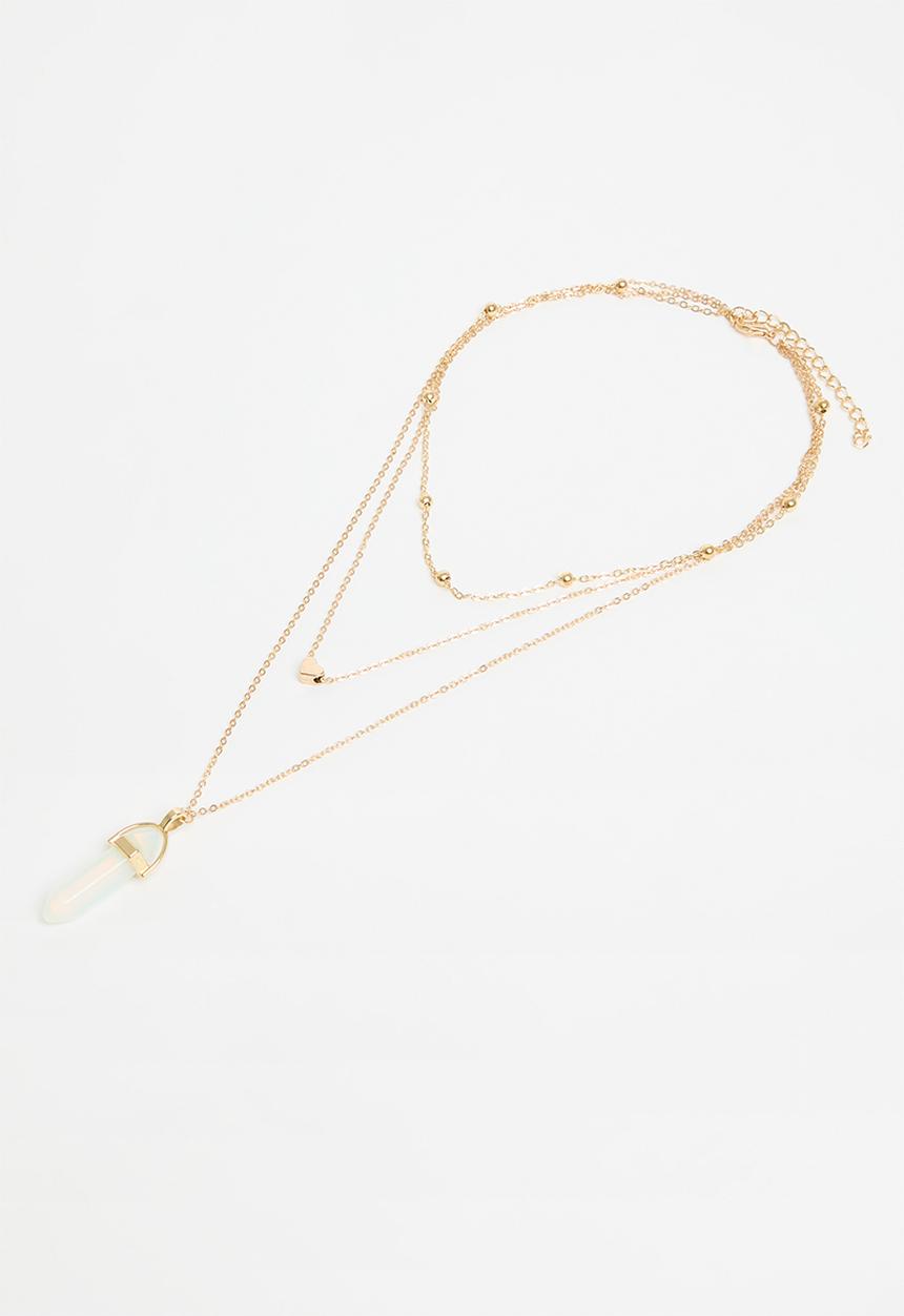 Superbalist - Jessica layered necklace - gold