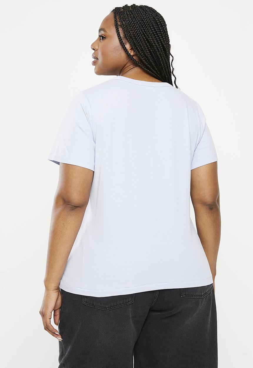 Cotton On - Plus the 91 classic organic tee - coastal blue