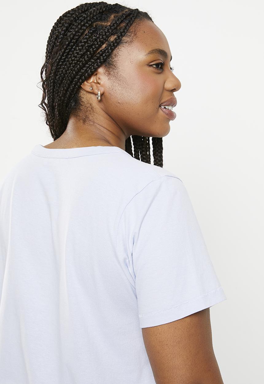 Cotton On - Plus the 91 classic organic tee - coastal blue