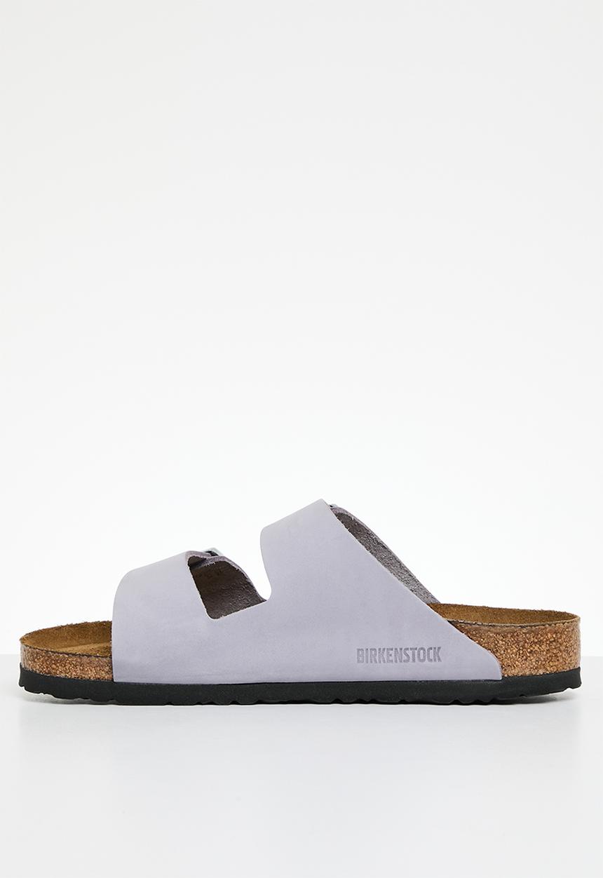 Birkenstock - Arizona sfb soft nubuck regular - purple fog