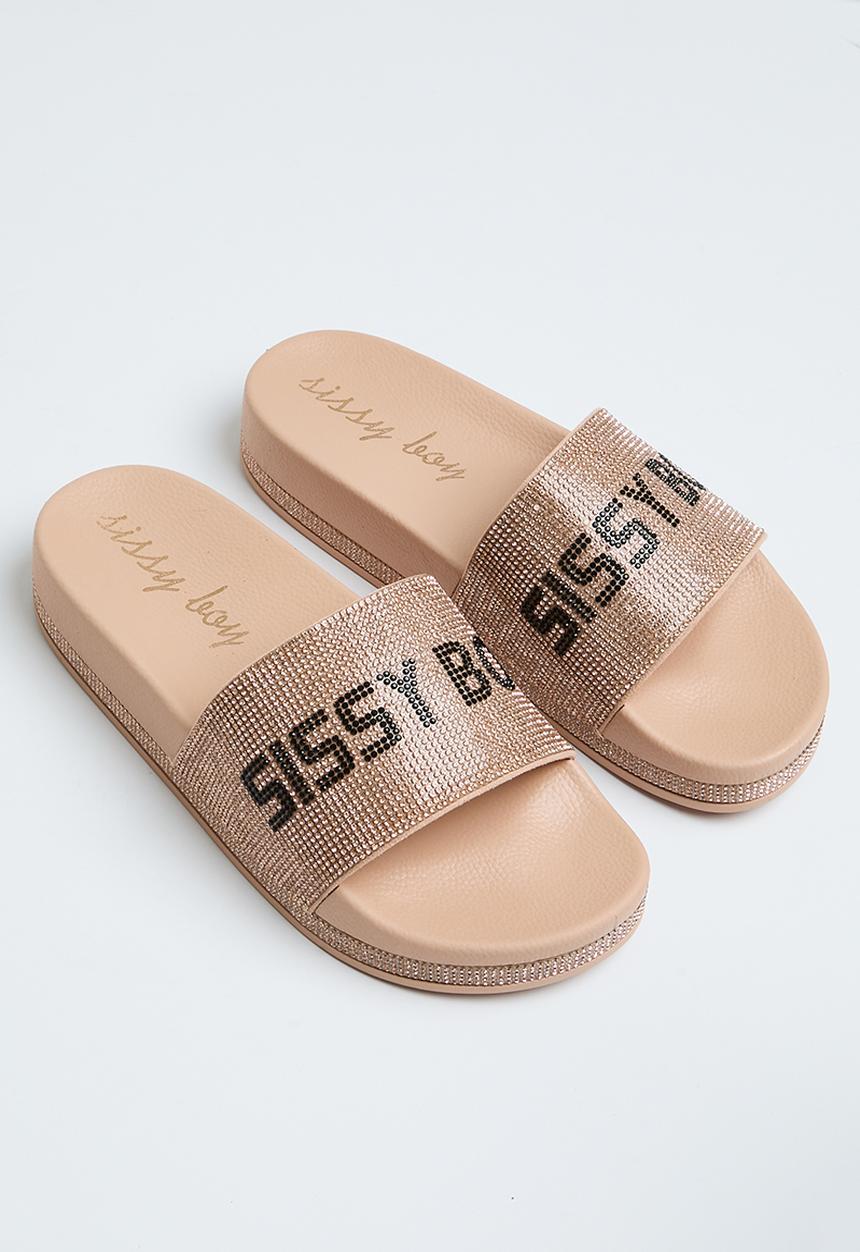 SISSY BOY - Bling slide - rose gold