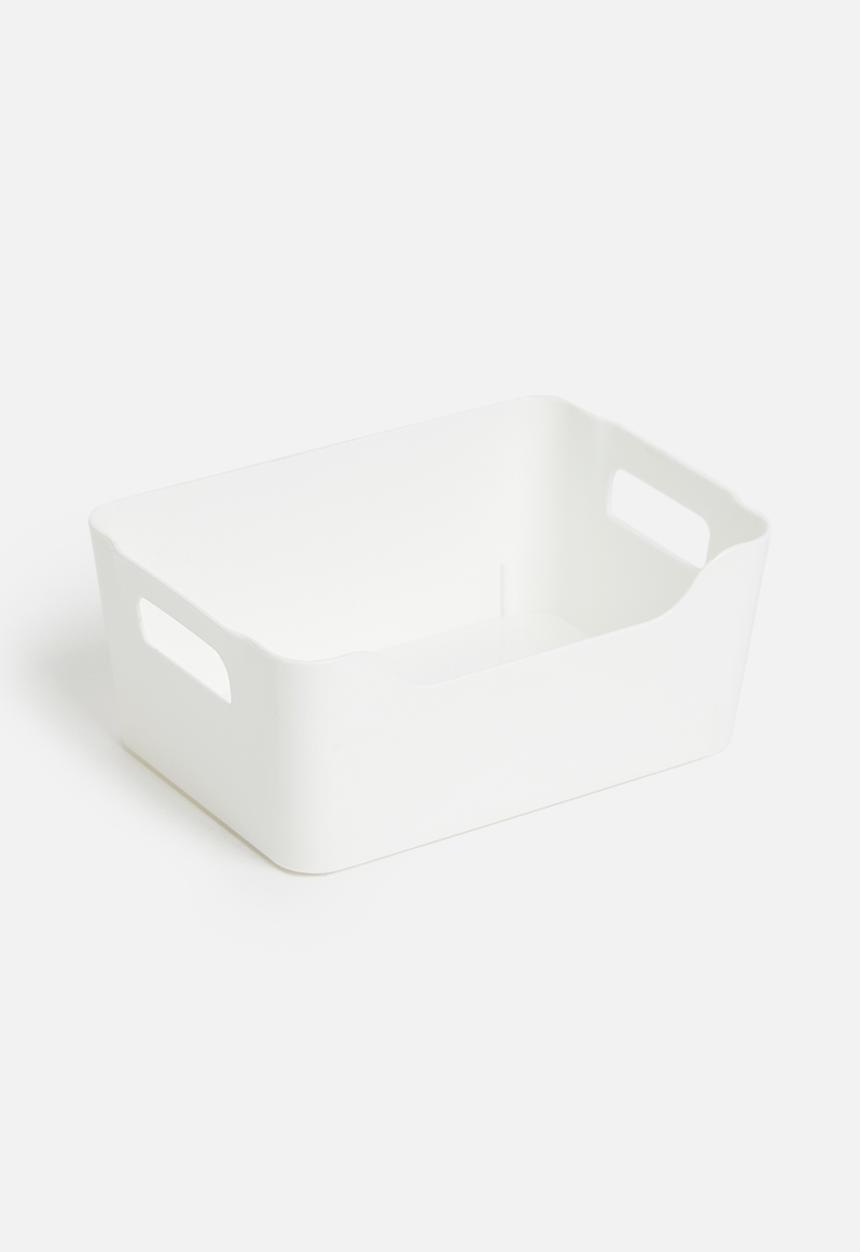 Storage Solutions - Pull organiser small - white