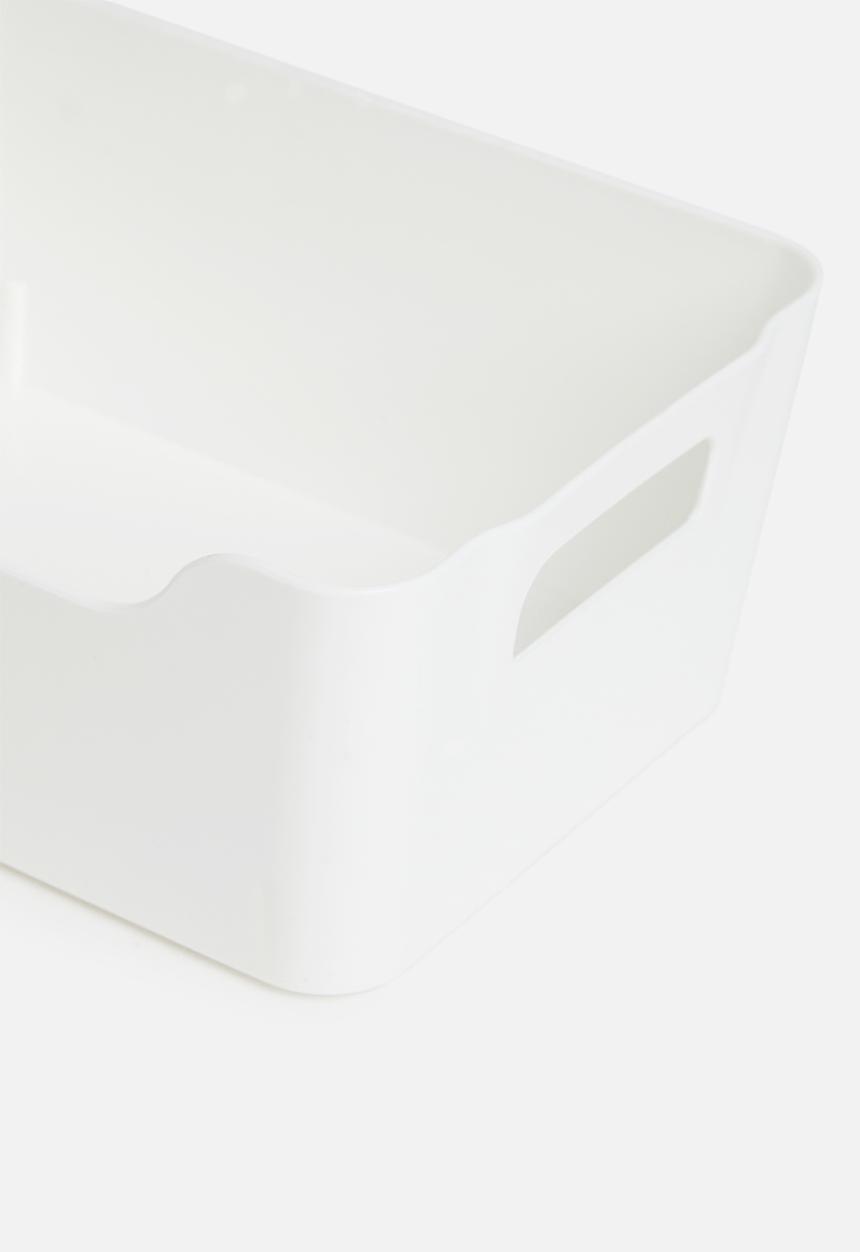 Storage Solutions - Pull organiser small - white
