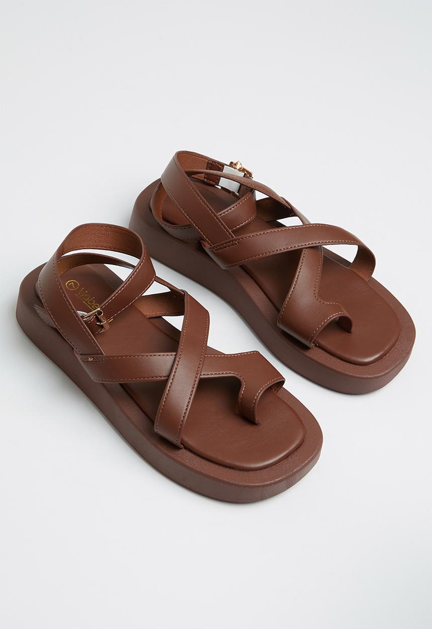 Viabeach - Coconut7 sandal - chocolate