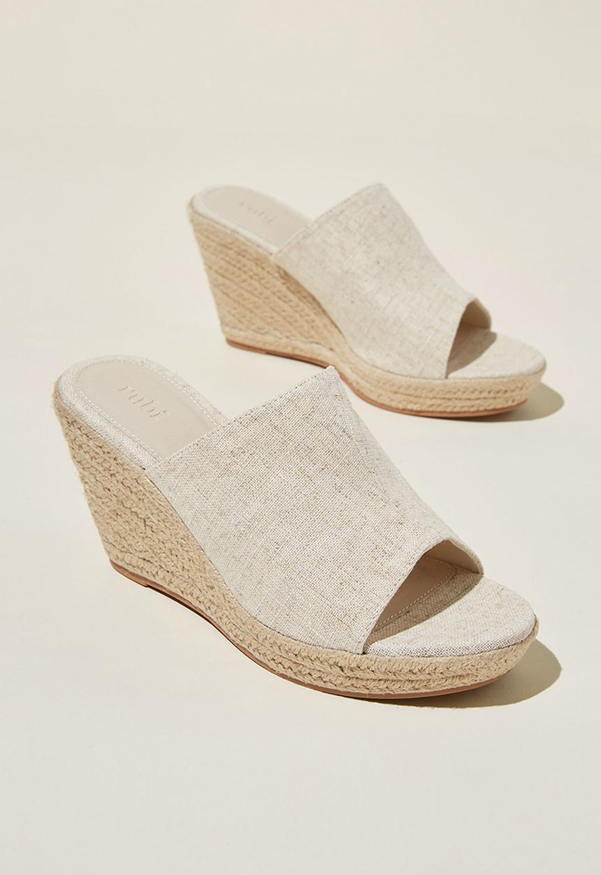 Cotton On - Zoey espadrille mule - neutral 