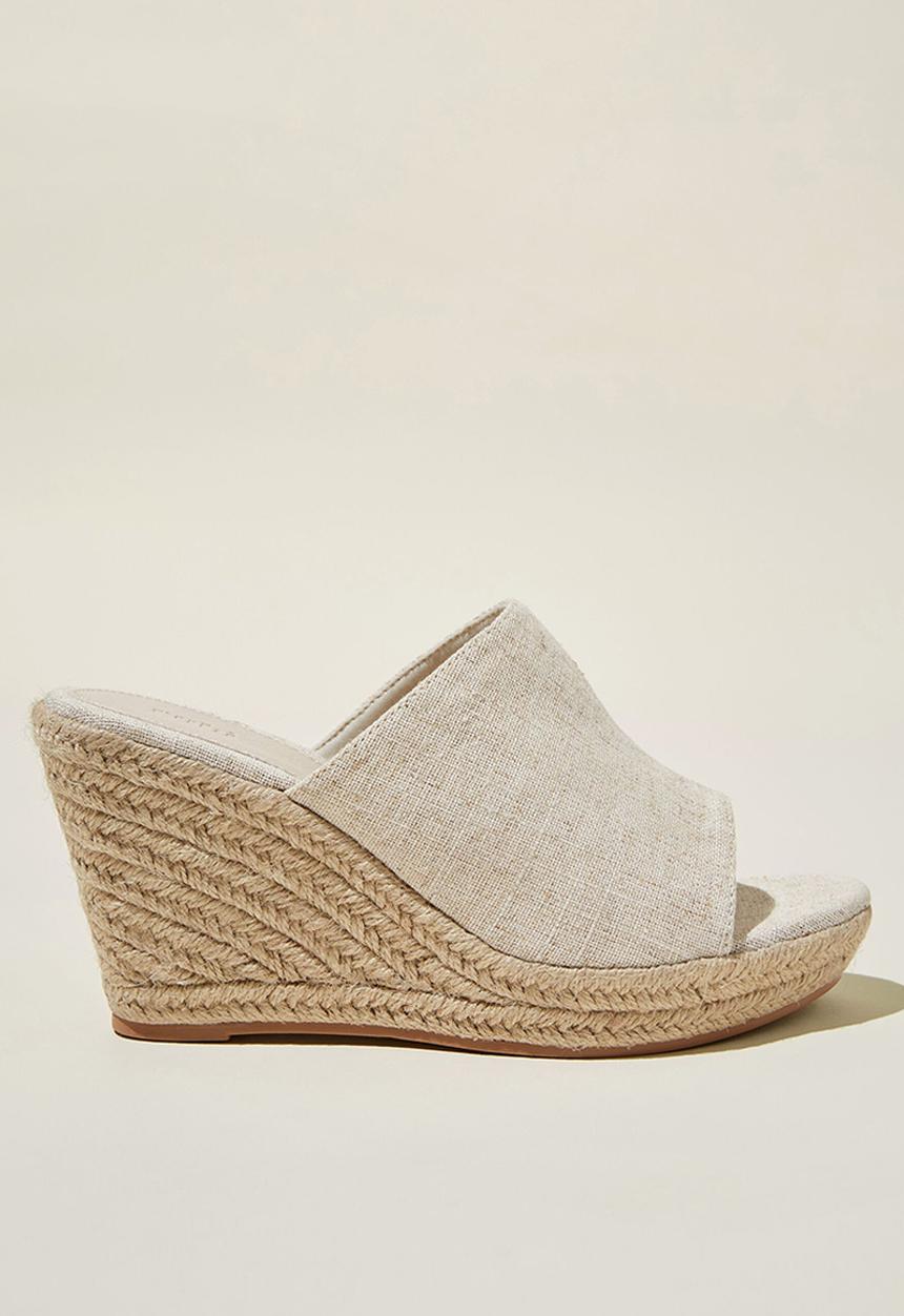 Cotton On - Zoey espadrille mule - neutral 