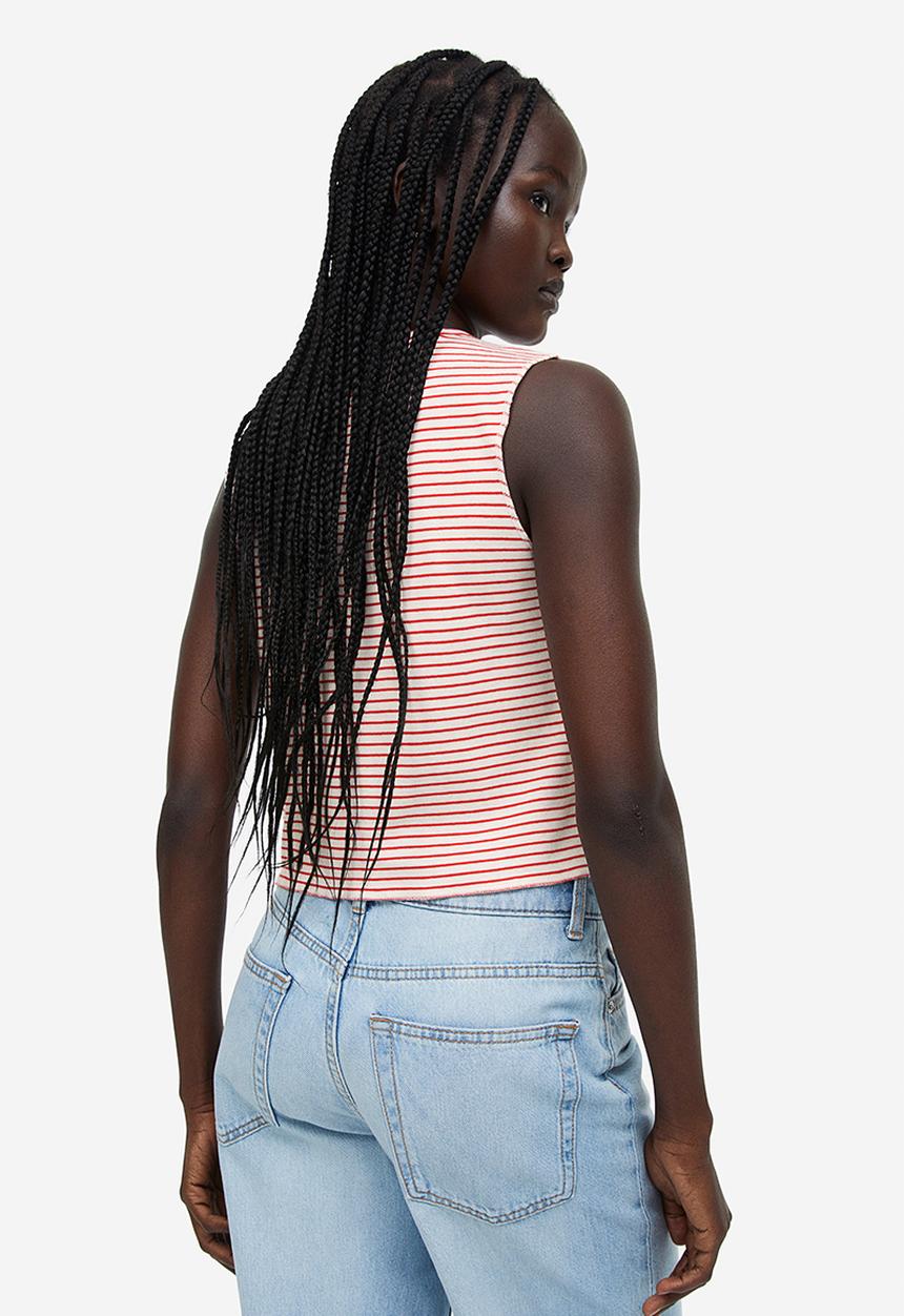H&M - Printed vest top - red/mickey mouse 