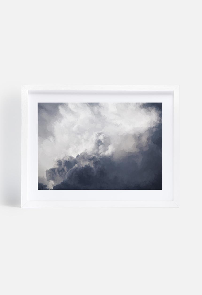 Urban Road - Grey Clouds
