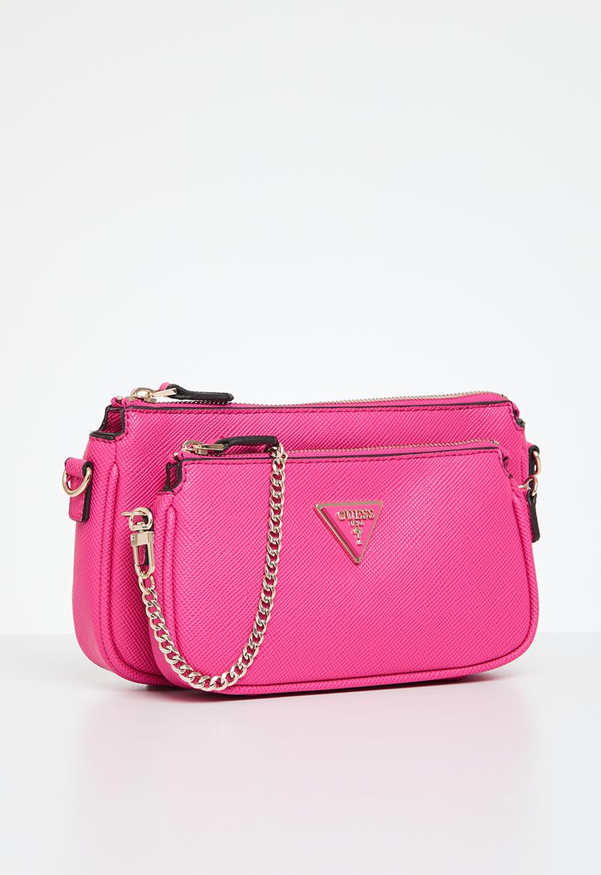 GUESS - Noelle dbl pouch crossbody - watermelon 
