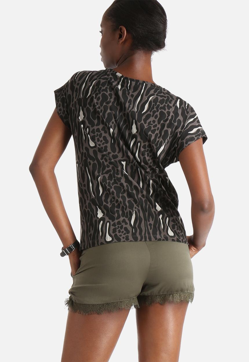 Vero Moda - Leo Animal Print Tee