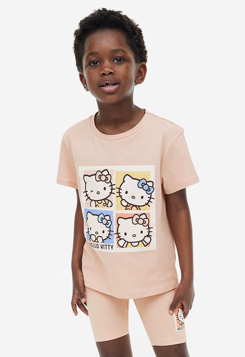 H&M - 3-pack printed jersey tops - multi