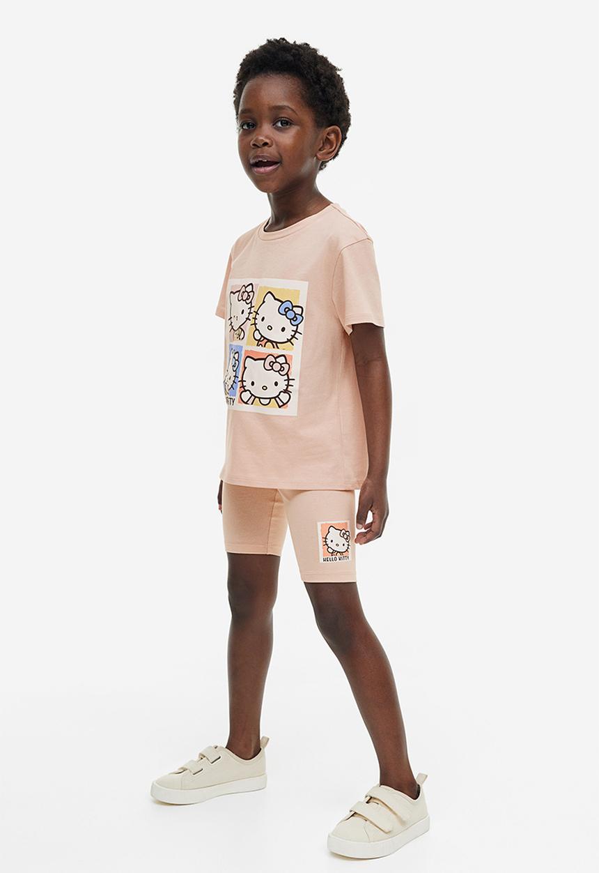 H&M - 3-pack printed jersey tops - multi