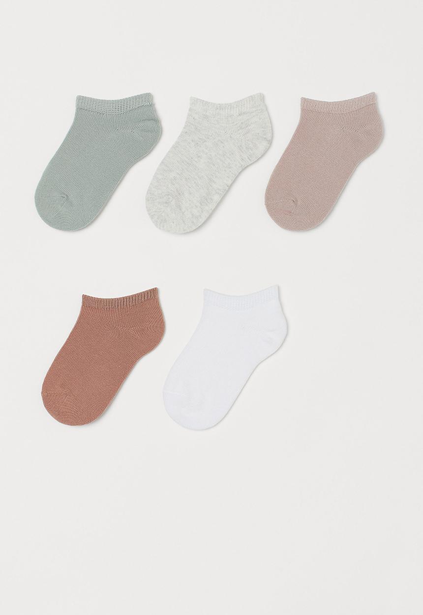 H&M - 5-pack trainer socks - multi