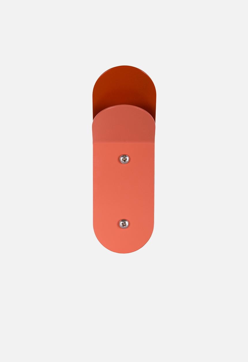 Popstrukt - Wall hook stack 3 pack - terracotta