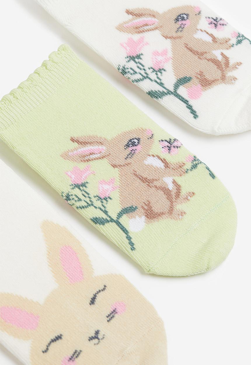 H&M - 7-pack trainer socks - multi