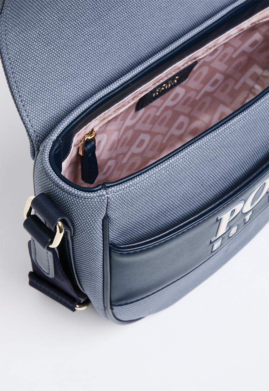 POLO - Saddle crossbody (new shape) - blue