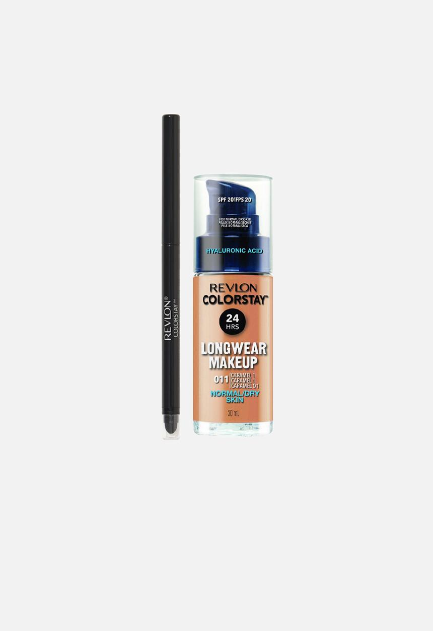 Revlon - ColorStay Longwear Normal/Dry Makeup & Eyeliner Special Offer - Caramel 1