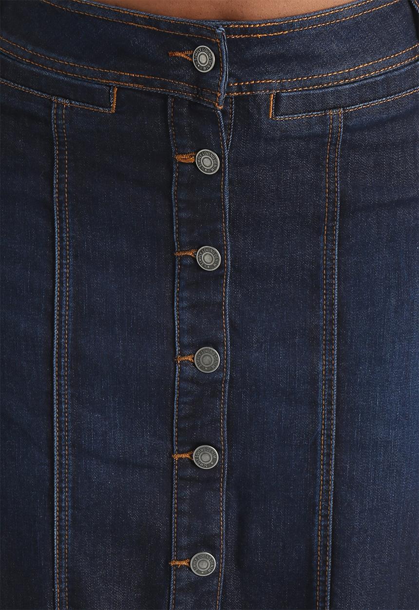 Vero Moda - Merle A-Line Button Skirt