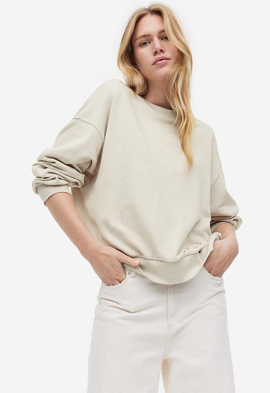 H&M - Sweatshirt - light beige