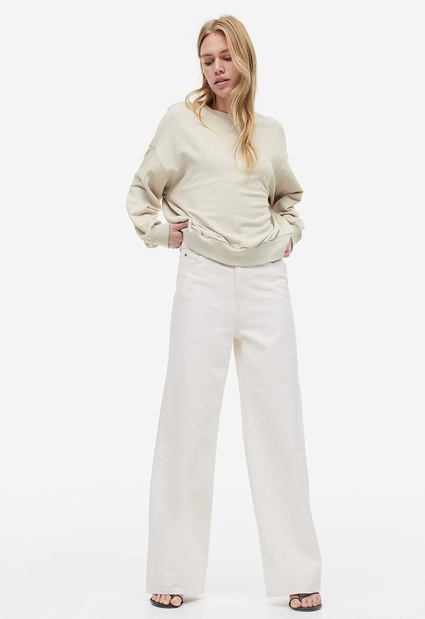 H&M - Sweatshirt - light beige