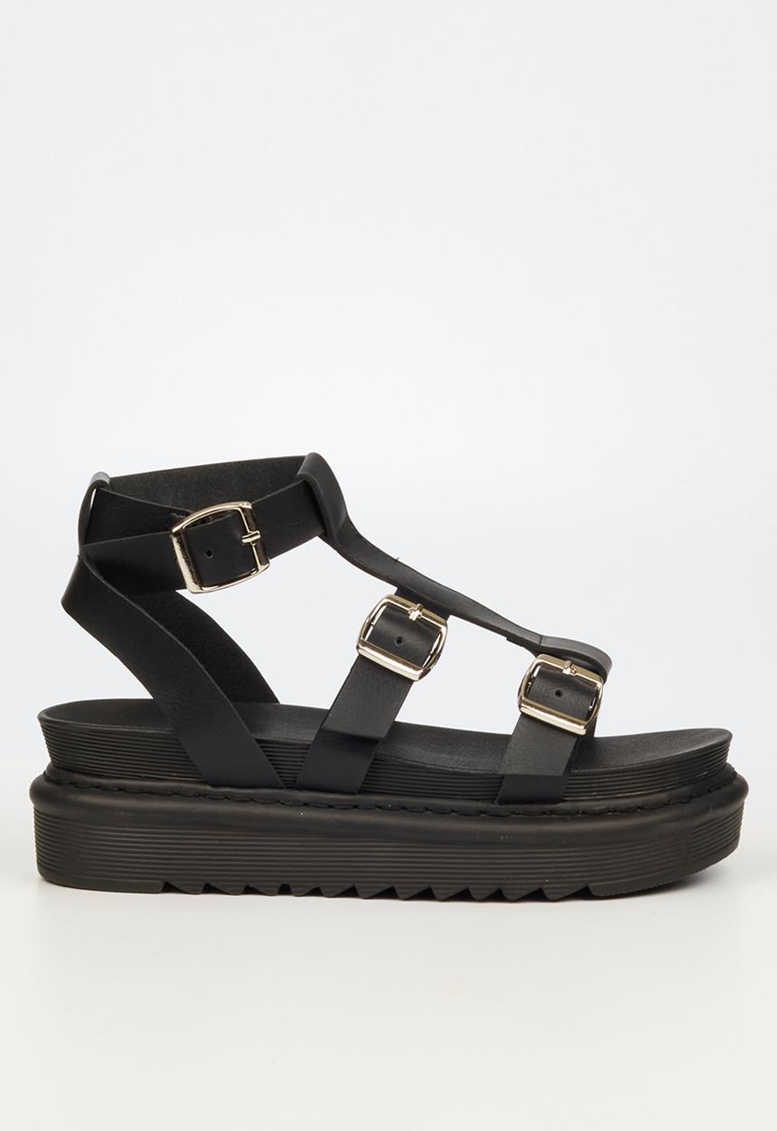Rock & Co - Rouge 3 flatform - black