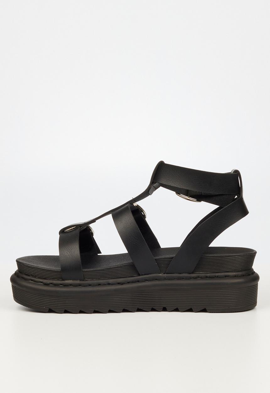 Rock & Co - Rouge 3 flatform - black