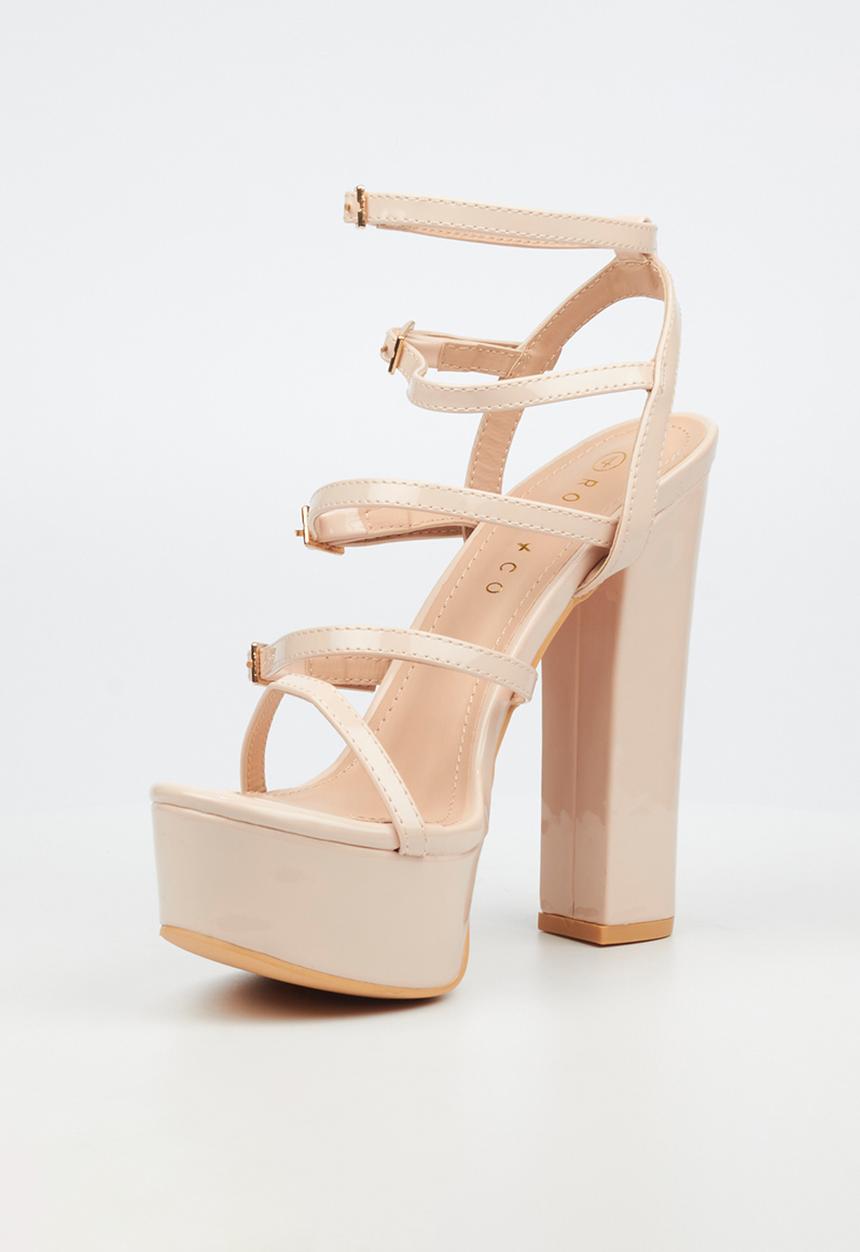 Rock & Co - Monsoon 4 platform heel - bone
